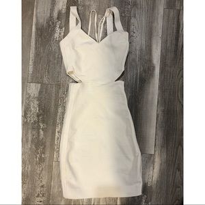 Marciano white bandage dress XS
